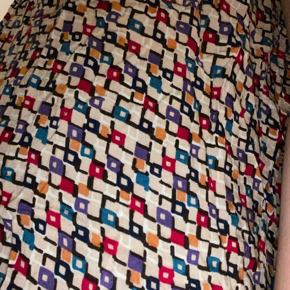 OG American Apparel Geometric Patterned Top